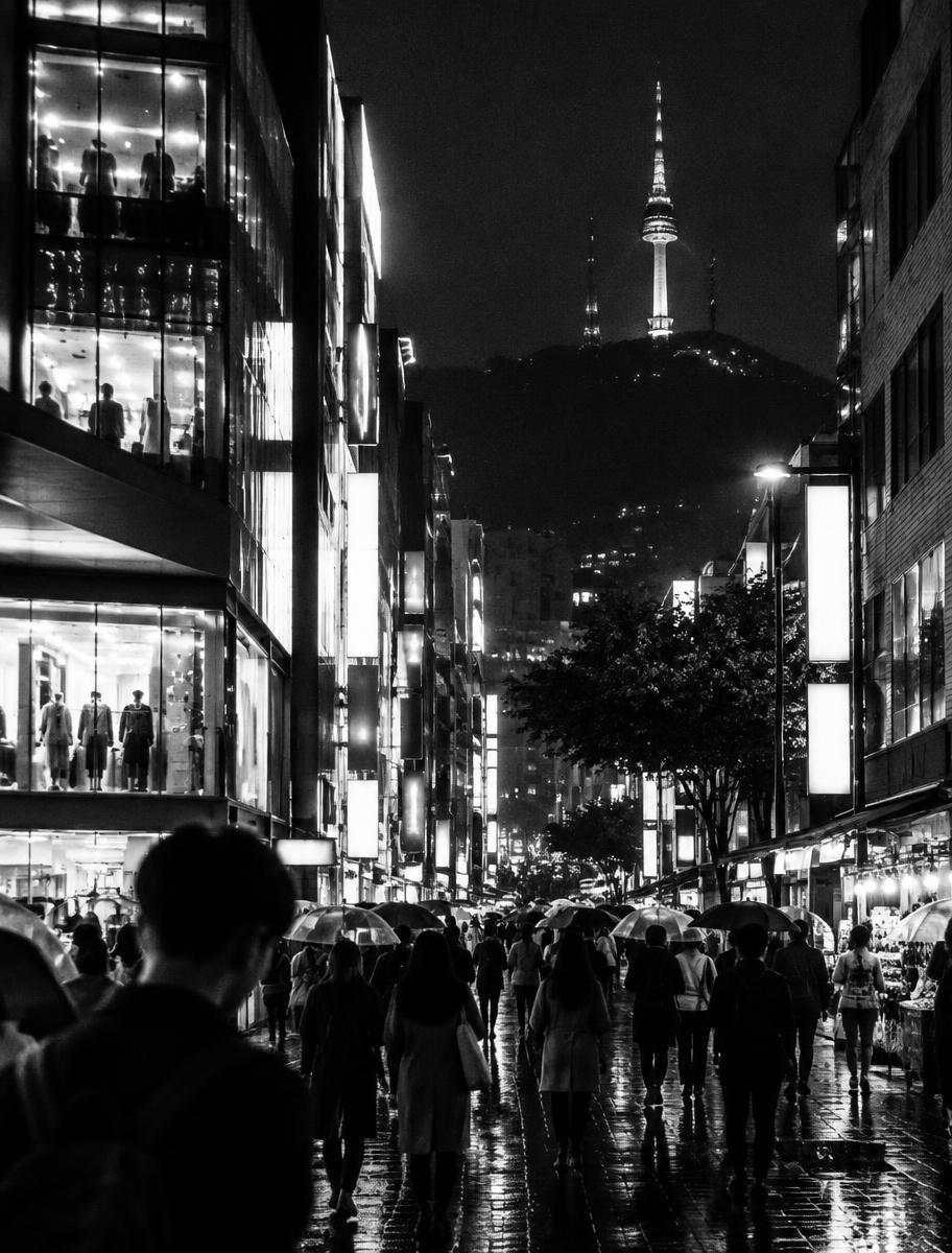 Night view of Seoul